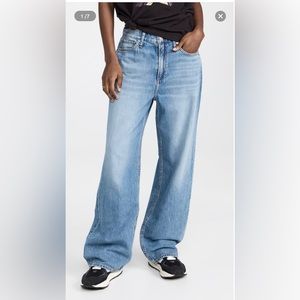 Rag & bone wide leg jeans